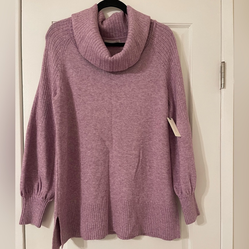 NWT Anthropologie Sweater Purple Medium